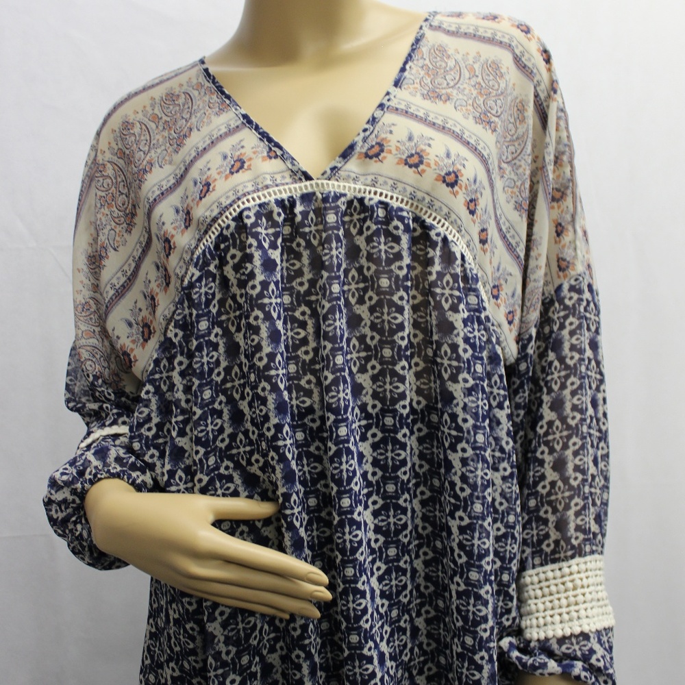 Maurices Bohemian Sheer Top